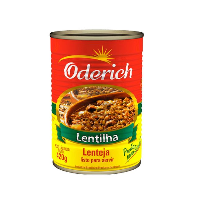 LENTILHA ODERICH LATA 420GR