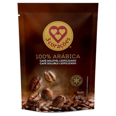CAFE TRES CORACOES LIOFILIZADO SHT 40G