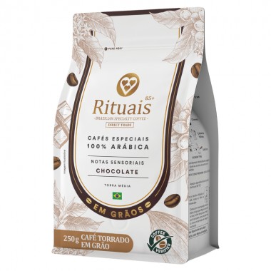 CAFE TRES CORACOES TM RIT GRAO CHOCOLATE 250G