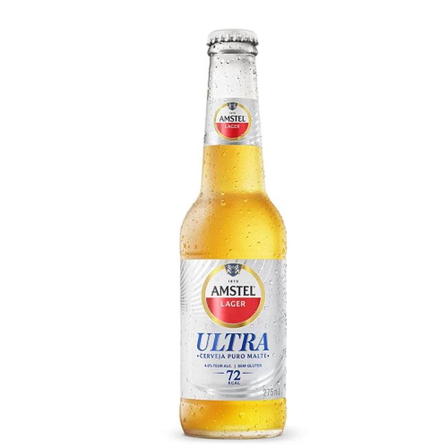 CERVEJA AMSTEL ULTRA SEM GLUTEN LN 275ML