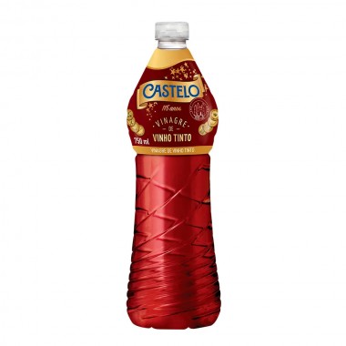 VINAGRE CASTELO VINHO TINTO 750ML