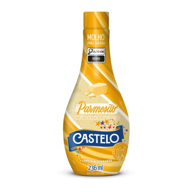 MOLHO SALADA CASTELO PARMESSAO 236ML
