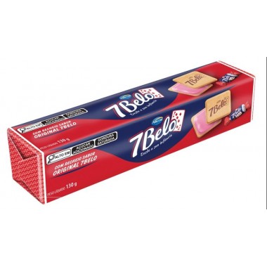 BISCOITO 7 BELO RECHEADO 130GR