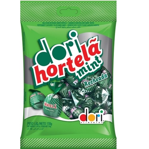 BALA DORI RECHEADA HORTELA 100GR