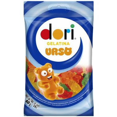 BALA DORI GELATINA URSO 60G