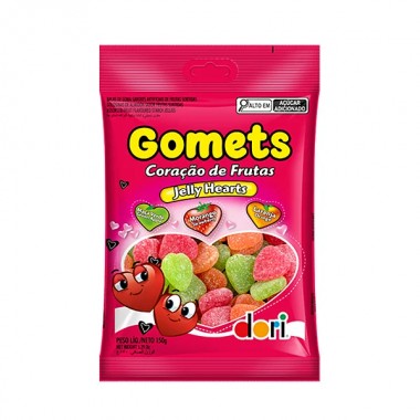 BALA DORI GOMETS GOMA CORACAO 150GR