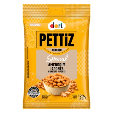 AMENDOIM PETTIZ ESPECIAL JAPONES 120G