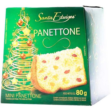 PANETONE SANTA EDWIGES FRUTAS 80G