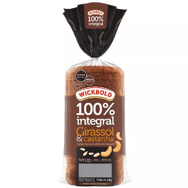 PAO WICKBOLD INT GIRASSOL CASTANHA 350GR