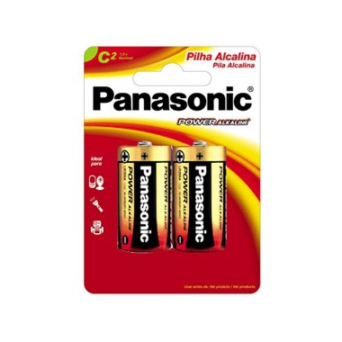 PILHA PANASONIC MEDIA C 2UN