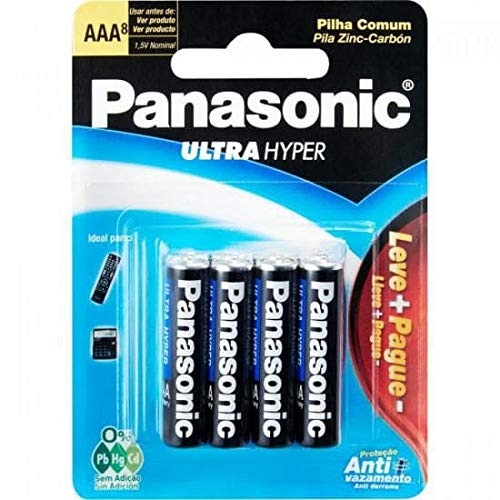 PILHA PANASONIC PALITO ULTRA HYPER L8P6