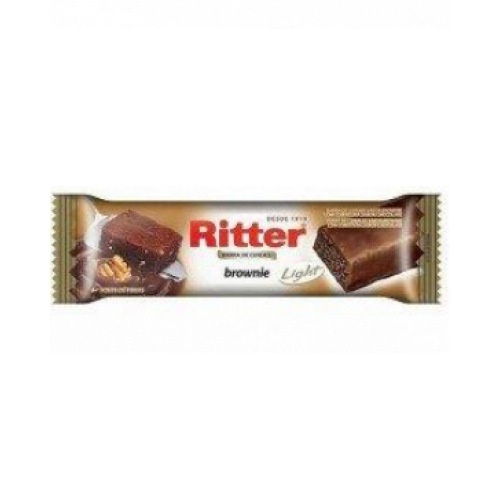 BARRA RITTER BROWNIE  25GR