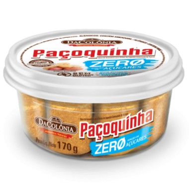 RAPADURA DACOLONIA PACOCA ROLHA ZERO170G