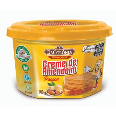 CREME DACOLONIA AMENDOIM 200G