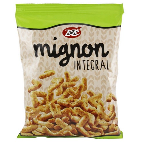 BISCOITO ZEZE MIGNON INTEGRAL 60GR