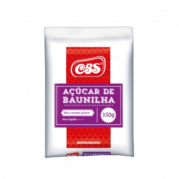 ACUCAR BAUNILHA CBS 150GR