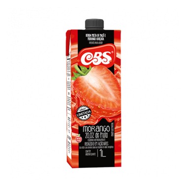 SUCO CBS MORANGO MISTO 1L