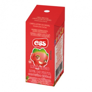 SUCO CBS MORANGO 200ML