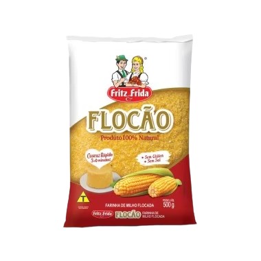 FARINHA MILHO FRITZ FRIDA FLOCAO 500GR
