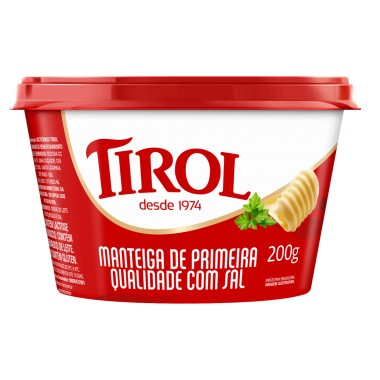 MANTEIGA TIROL C SAL 200G