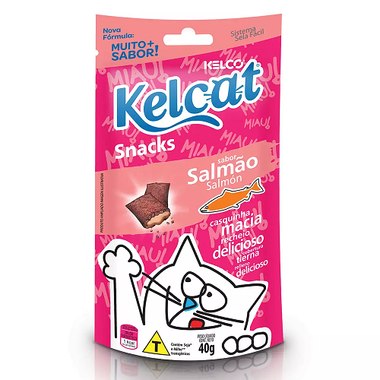 BIFINHO GATOS KELCAT BIFITOS SALMAO 40GR