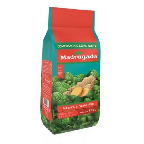 ERVA MATE MADRUGADA MENTA GENGIBRE 500G