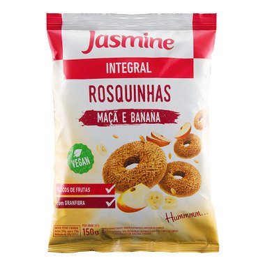 BISCOITO JASMINE INT BANANA MACA150GR