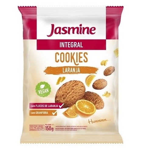 BISCOITO JASMINE COOKIES INT LARANJA 150