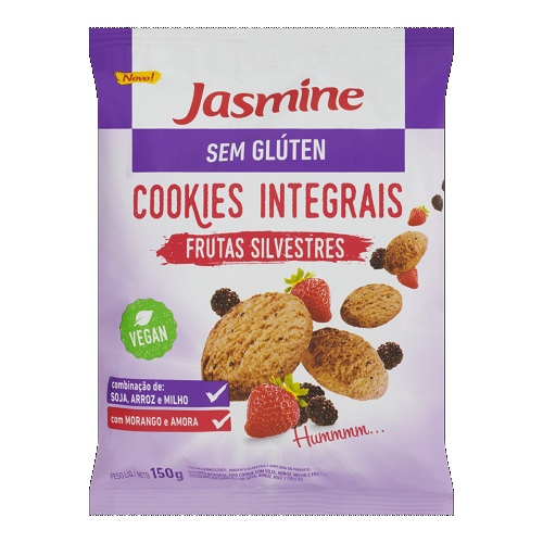 BISCOITO JASMINE COOKIES FRU SILVES 150G