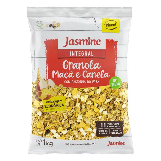 GRANOLA JASMINE MACA E CANELA 1KG