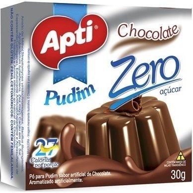 PUDIM APTI ZERO CHOCOLATE 30GR