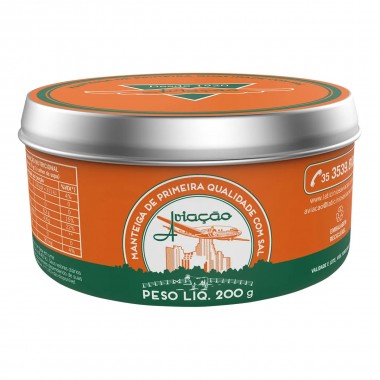 MANTEIGA AVIACAO LATA 200G