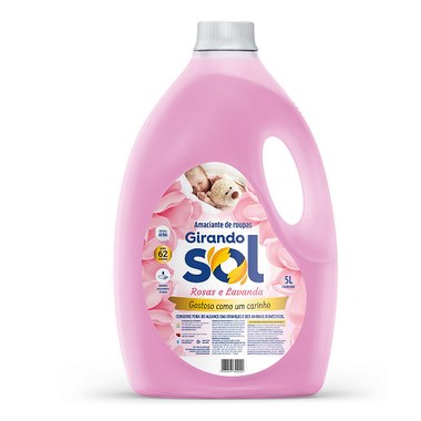 AMACIANTE GIRANDO SOL ROSA 5LT