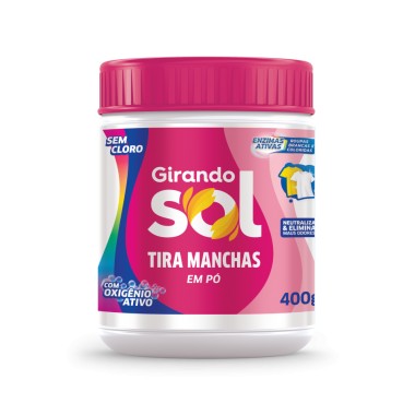 TIRA MANCHAS GIRANDO SOL PO S CLORO 400G