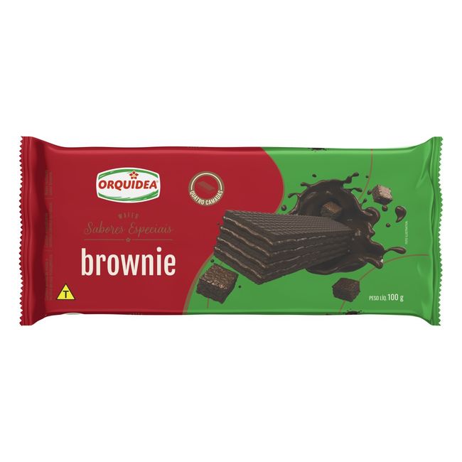 BISCOITO WAF ORQUIDEA BROWNIE 100GR