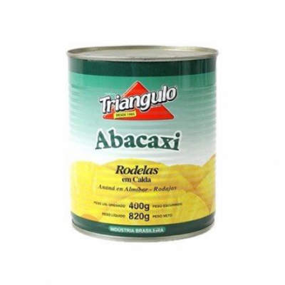 ABACAXI TRIANGULO RODELAS 400G