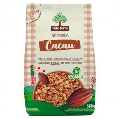 GRANOLA MAE TERRA CACAU 800GR