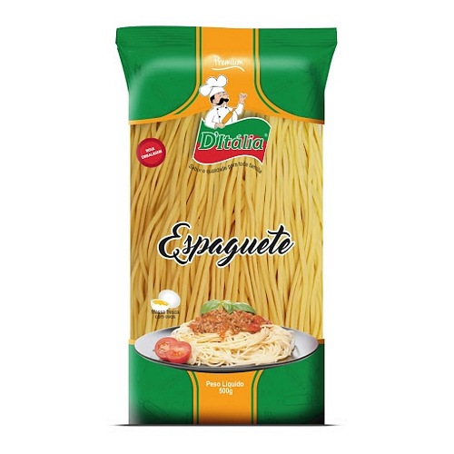 MASSA D ITALIA ESPAGUETE 500GR