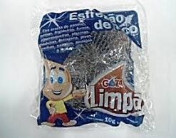 ESFREGAO ACO GOTA LIMPA 10g