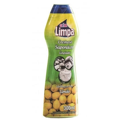 SAPONACEO GOTA LIMPA CREMOSO LIMAO 300GR