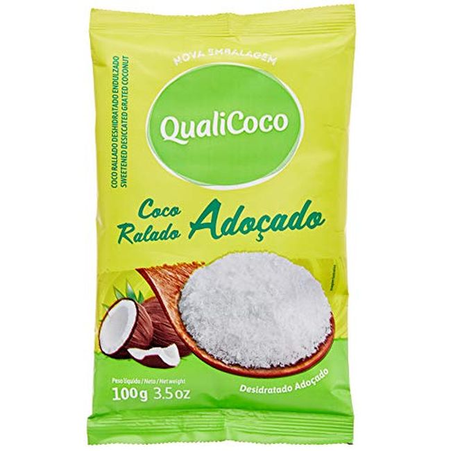 COCO RALADO QUALICOCO ADOCADO 100GR