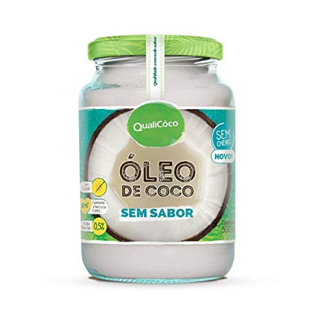 OLEO DE COCO QUALICOCO SEM SABOR 500ML