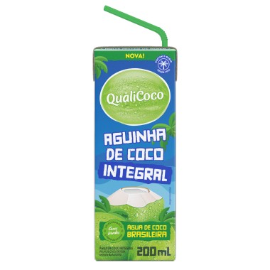 AGUA DE COCO QUALICOCO INTEGRAL 200ML