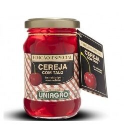 CEREJA UNIAGRO MARASCHINO COM TALO 100g