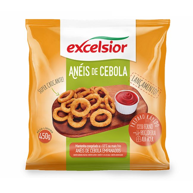 CEBOLA EXCELSIOR ANEIS 450GR