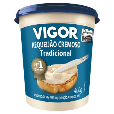 REQUEIJAO VIGOR CREMOSO TRAD 400GR