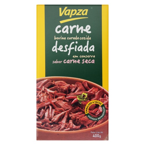 VAPZA CARNE BOVINA COZIDA 400G