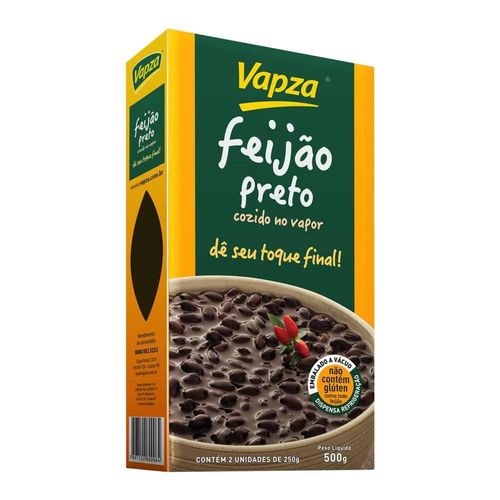 VAPZA FEIJAO PRETO NO VAPOR 250G