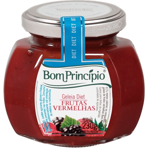 GELEIA BOM PRINCIPIO DIET F VERM 230g