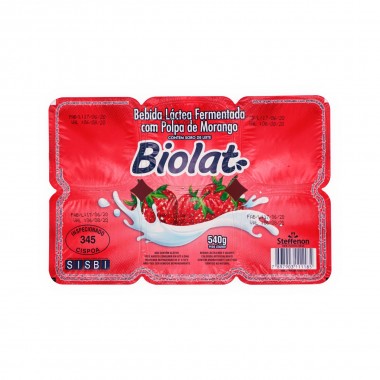 BEBIDA LACTEA BIO LAT MORANGO 540GR